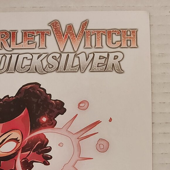 Scarlet Witch and Quicksilver #1A (2024) Marvel Comics, Skottie Young Cvr - Picture 4 of 12